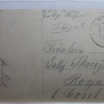 AK Deutschland Grußkarte Feldpost gebraucht #PE264