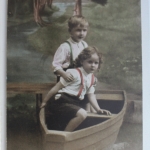 AK Deutschland Porträtkarte Feldpost 1916 gebraucht #PE257