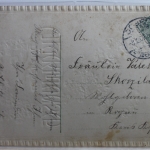 AK Deutschland Grußkarte 1909 gebraucht #PE263