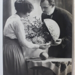 AK Deutschland Grußkarte 1919 gebraucht #PE267