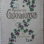 AK Deutschland Grußkarte 1909 gebraucht #PE263