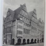 AK Bremen Das neue Rathscafe 1910 gebraucht #PE273
