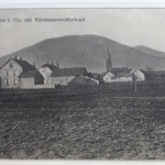 AK Wünheim i. Els. mit Hartmannsweilerkopf Feldpost 1916 gebraucht #PE275