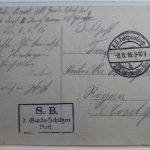 AK Wünheim i. Els. mit Hartmannsweilerkopf Feldpost 1916 gebraucht #PE275