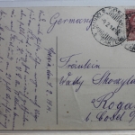 AK La Spezia Denkmal für Giuseppe Garibaldi 1914 gebraucht #PE295