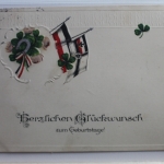 AK Deutschland Grußkarte Feldpost 1916 gebraucht #PE315