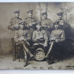 AK Deutschland Gruppenporträt 1907 gebraucht #PE311