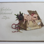 AK Deutschland Grußkarte Feldpost 1917 gebraucht #PE318