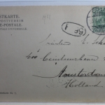 AK Köln Feste Brücke v. Deutz aus gesehen 1904 gebraucht #PE338