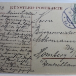 AK Wien Praterstren Künstlerkarte 1922 gebraucht #PE344