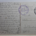 AK Mainz Kaiserstraße aus der Vogelschau 1915 gebraucht #PE343
