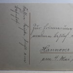 AK Hannover Georgstrasse mit Continental-Hotel 1914 gebraucht #PE375