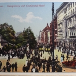 AK Hannover Georgstrasse mit Continental-Hotel 1914 gebraucht #PE375