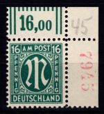 Bi-Zone 25 Bz r4 postfrisch geprüft Schlegel BPP #DCR75