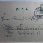 AK Bingen am Rhein Panorama u. Burg Klopp 1905 gebraucht #PE416