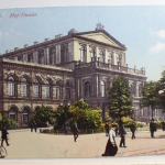 AK Hannover Hoftheater 1914 gebraucht #PE445
