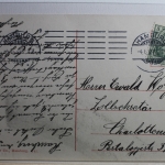 AK Hamburg Kersten Miles Brücke mit Seewarte 1909 gebraucht #PE432