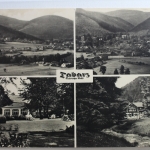 AK Bad Tabarz Mehrbildkarte 1958 gebraucht #PE481