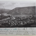 AK Bingen am Rhein Panorama 1905 gebraucht #PE551