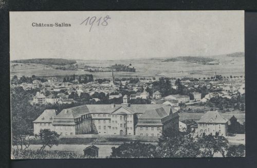 Ansichtskarte Frankreich Chateau-Salins Lothringen 1918