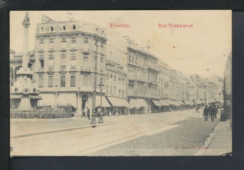 Ansichtskarte Belgien Verviers Rue Crapaurue