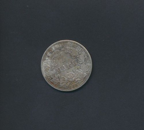 Münze Deutsches Reich Kaiserreich 1 Mark 1887 A