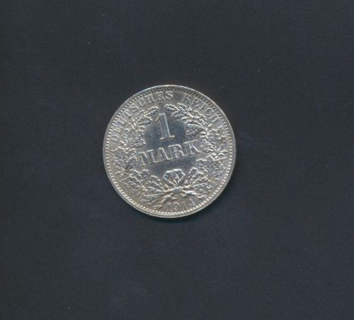Münze Deutsches Reich Kaiserreich 1 Mark 1914 A