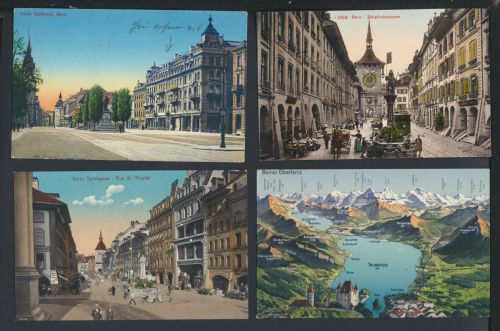 Ansichtskarte Schweiz Bern Sammlung Lot von 16 Karten
