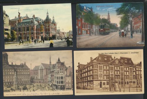 Ansichtskarte Niederlande Amsterdam Sammlung Lot von 13 Karten
