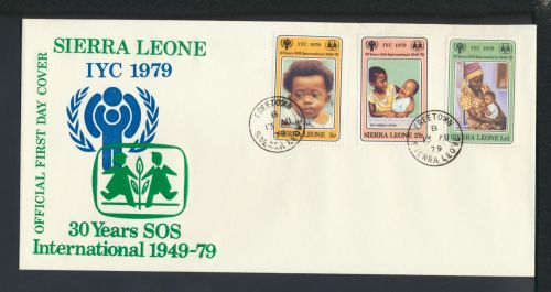 Brief Sierra Leone Freetown Afrika Westafrika 30 Jahre SOS International 1979