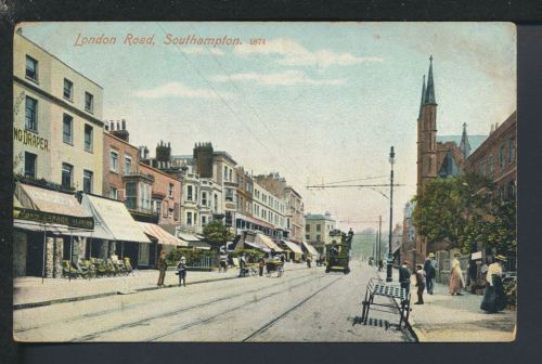Ansichtskarte Großbritannien Southampton London Road