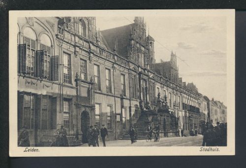 Ansichtskarte Niederlande Leiden Stadhuis