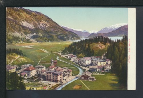 Ansichtskarte Schweiz Sils Maria Engadin