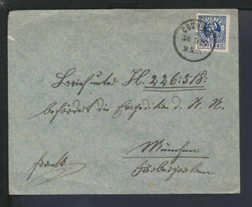 Stadtpost Privatpost Brief Courier München