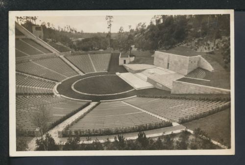Sport Ansichtskarte Berlin SST Olympia Stadion Reichssportfeld Jena Thüringen