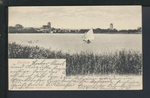 Ansichtskarte Parchim Mecklenburg-Vorpommern Panorama Sellin Rügen