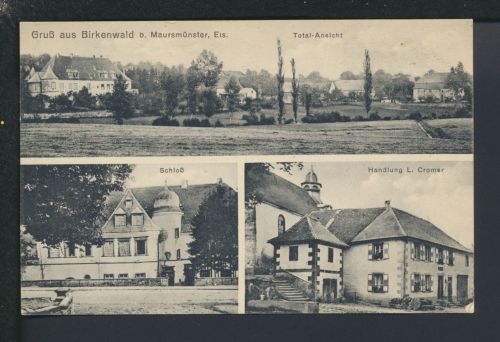Ansichtskarte Maursmünster Marmoutier Elsass Frankreich Handlung L. Cromer