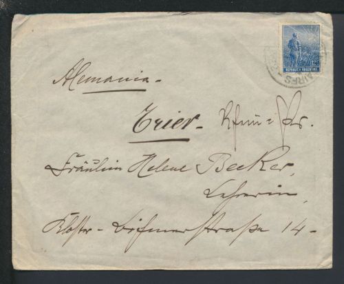Brief Buenos Aires Argentinien Trier Rheinland-Pfalz