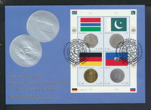 UNO Wien Münzen und Flaggen Serie 2006