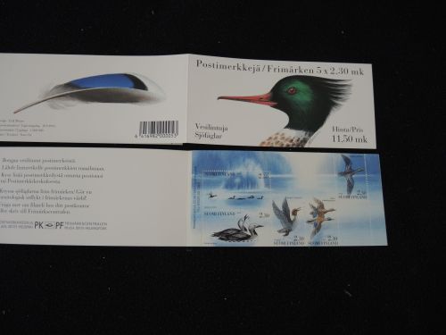Finnland Markenheftchen Vögel Wasservögel Luxus postfrisch MNH