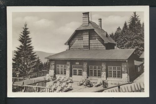 Ansichtskarte Beskiden Karpaten Ostrauerhütte Prag Tschechien