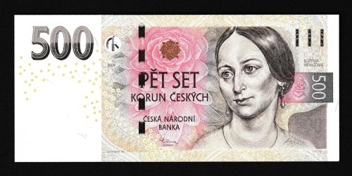 Geldscheine Banknoten Tschechien 500 Korun 2009 I UNC