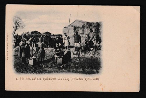 China Ansichtskarte Tang Ostasien China-Expeditionskorps 1897