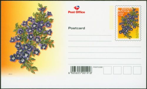 Südafrika Ganzsachen Blumen Set von 5 Postcards ohne Werteindruck 2003.