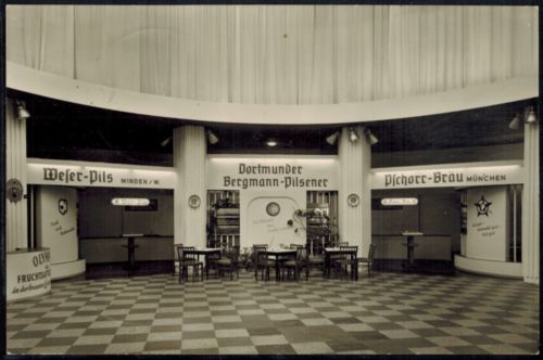 Ansichtskarte Berlin Bier 9. Fachschau für Hotel -u Gaststättengewerbe selt. SST