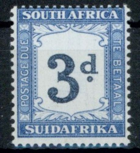 Südafrika P 27 A 3p Portomarke 1932 kopfstehendes WZ tadellos postfrisch
