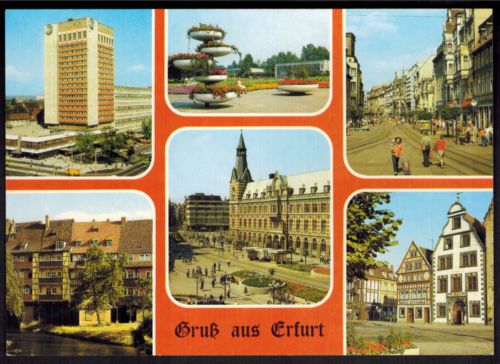 Ansichtskarte Erfurt Thüringen