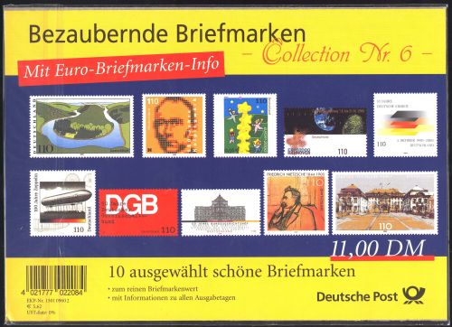 Bund Bezaubernde Briefmarken Collection Nr. 6 Originalverpackt + postfrisch 2000