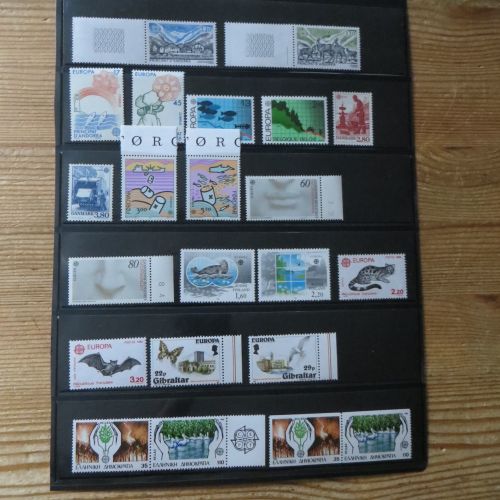 Europa CEPT kompletter Jahrgang 1986 postfrisch MNH 77 Werte aus 35 Ländern