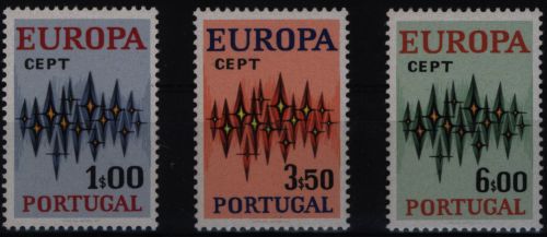 Portugal 1166-1168 Europa CEPT 1972 komplett postfrisch ** MNH